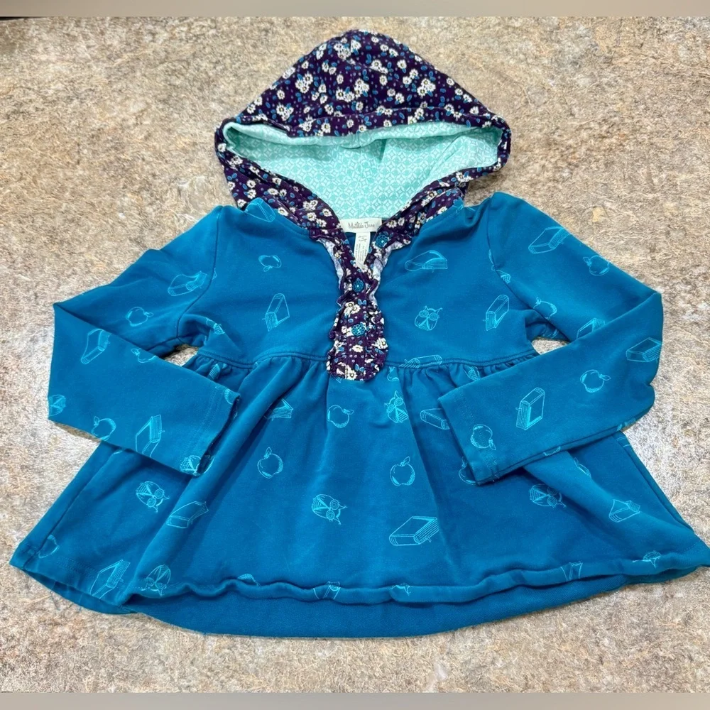 Girls Matilda Jane Friends Forever Witney Hoodie Size 4
